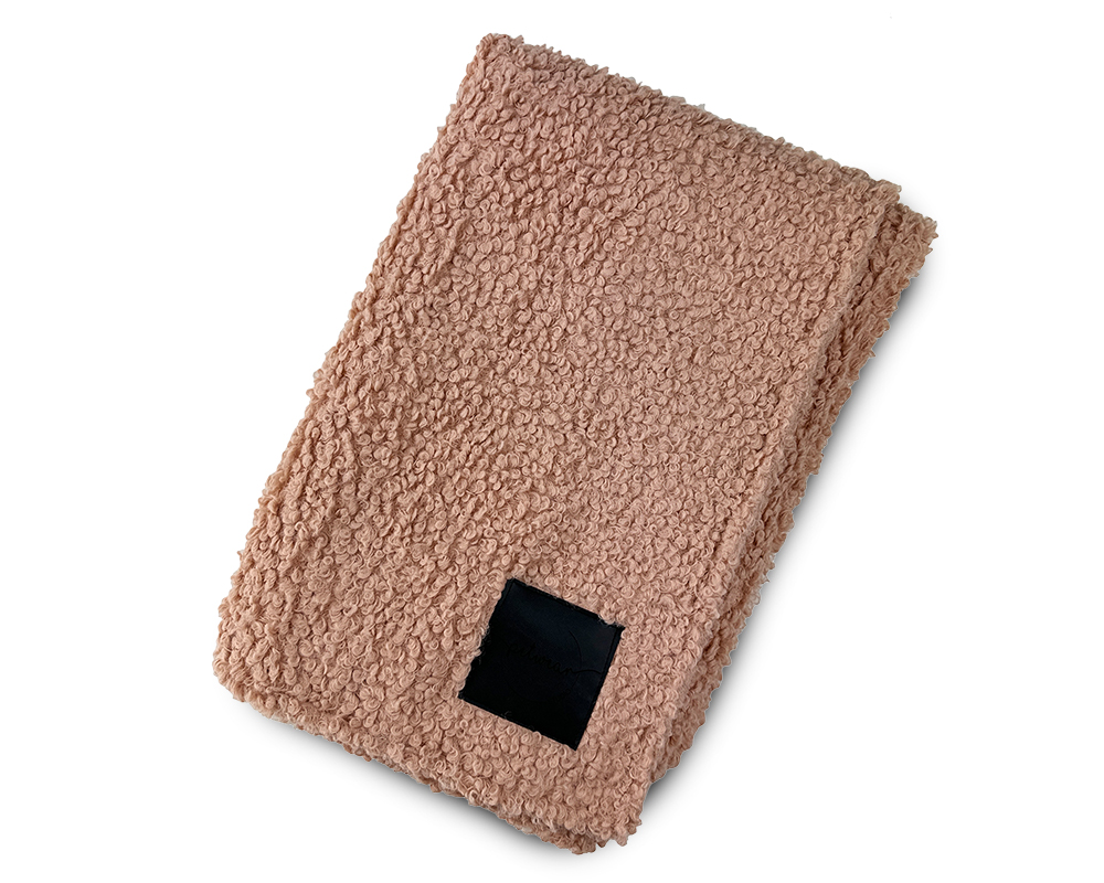 Kocyk Baranek Morelowy